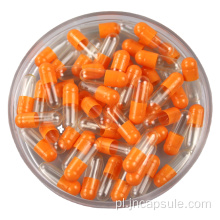Farmaceutyczne kapsułki twarde warzywne HPMC są puste